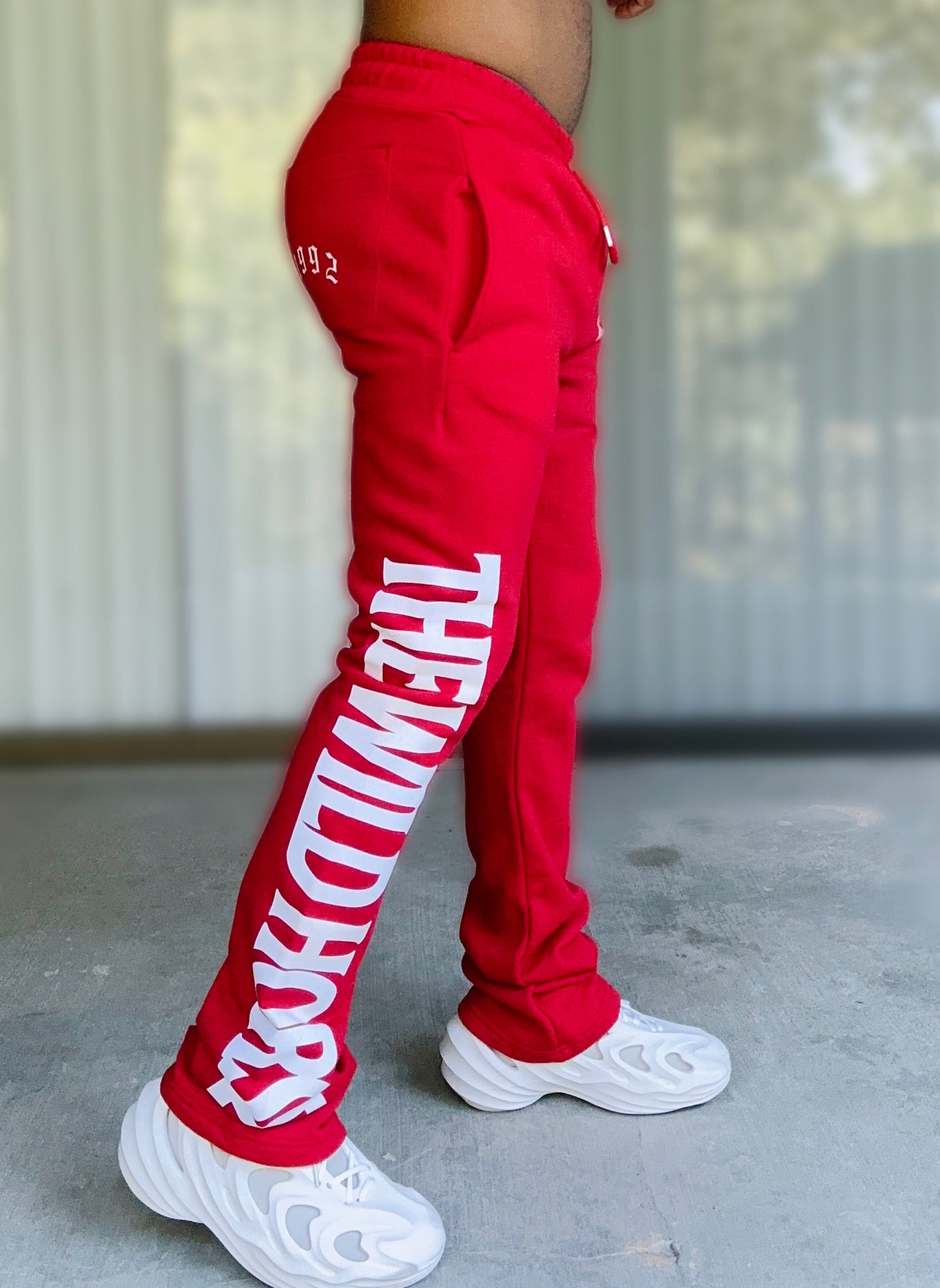 Red skinny stack set