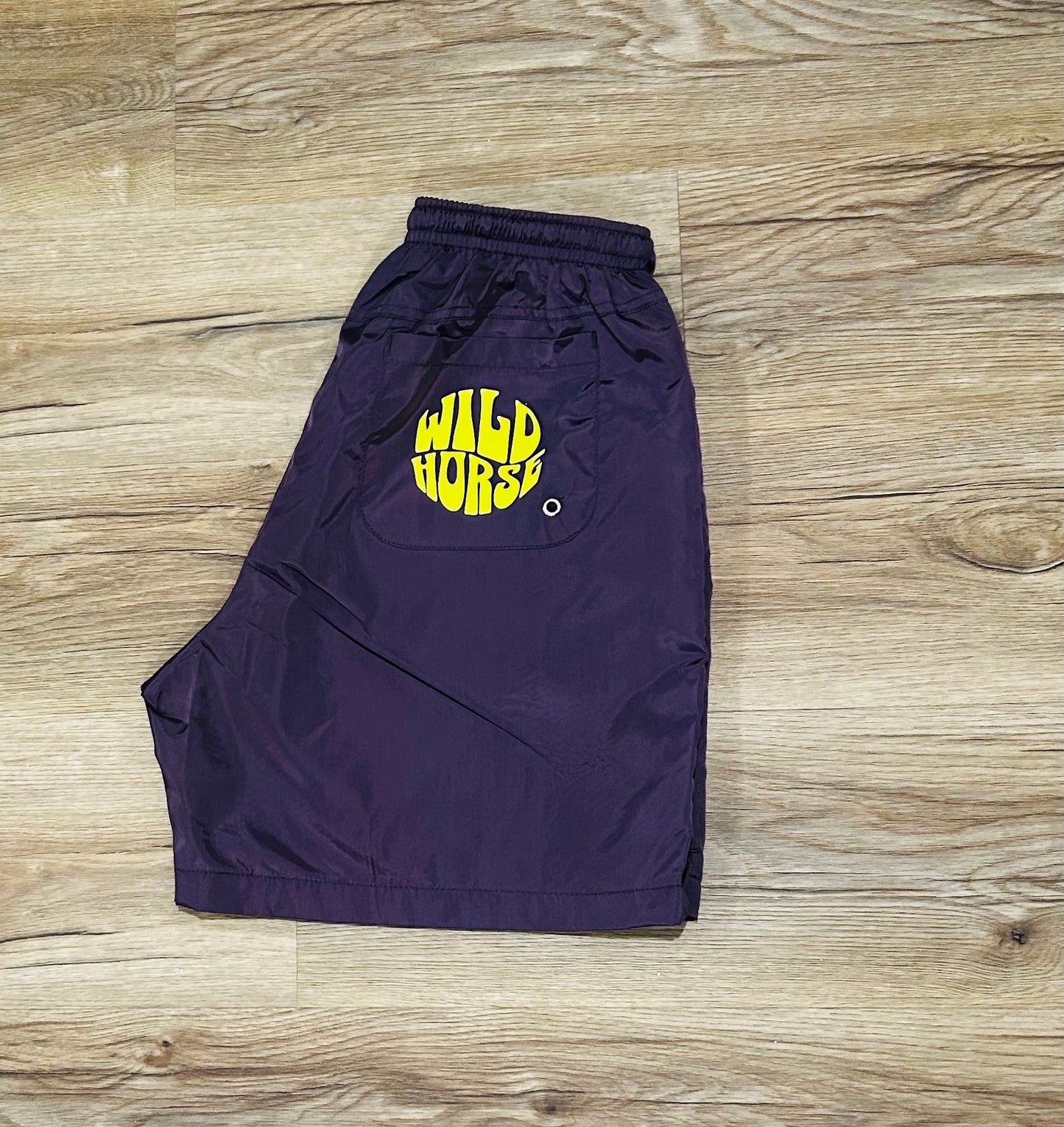 Horse shorts royal purple