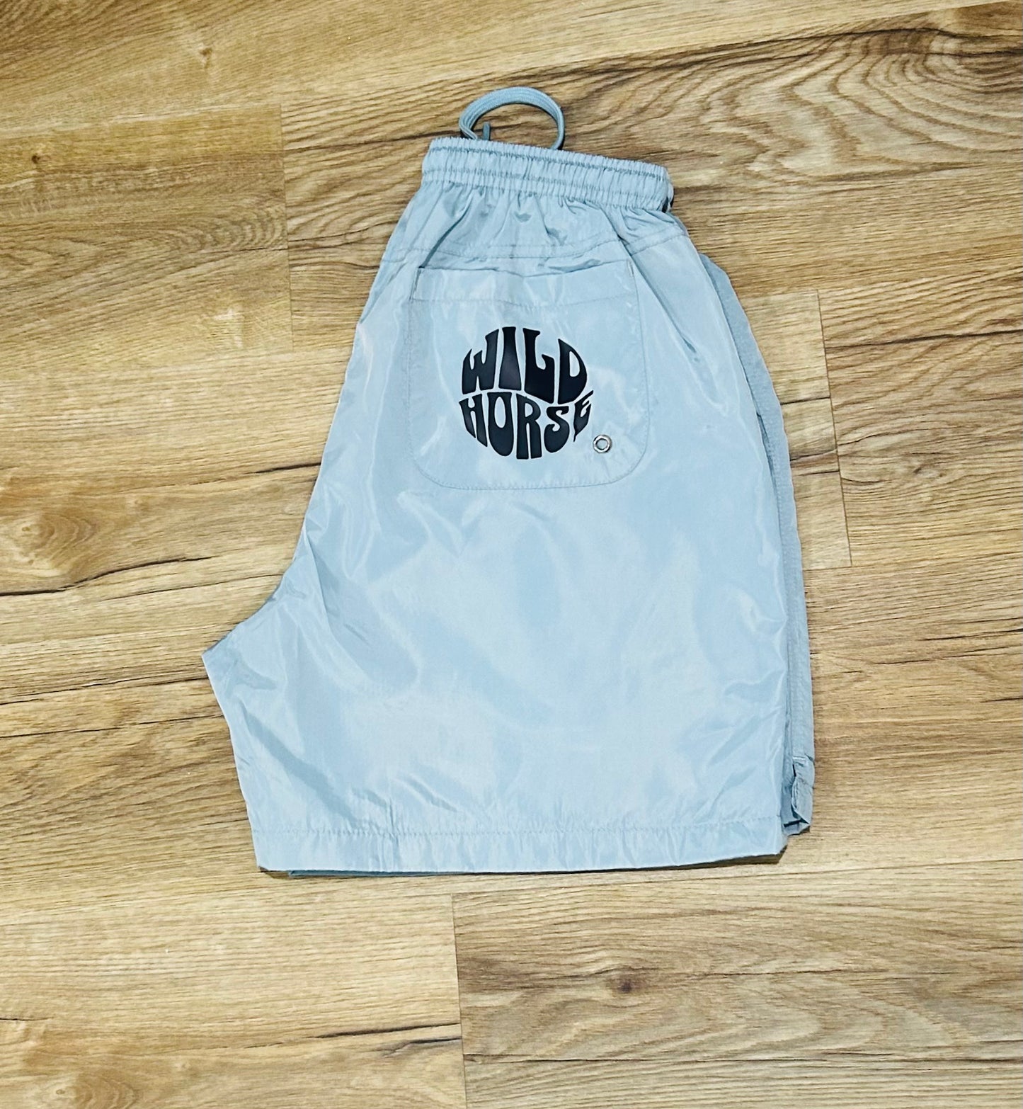 Horse shorts blue