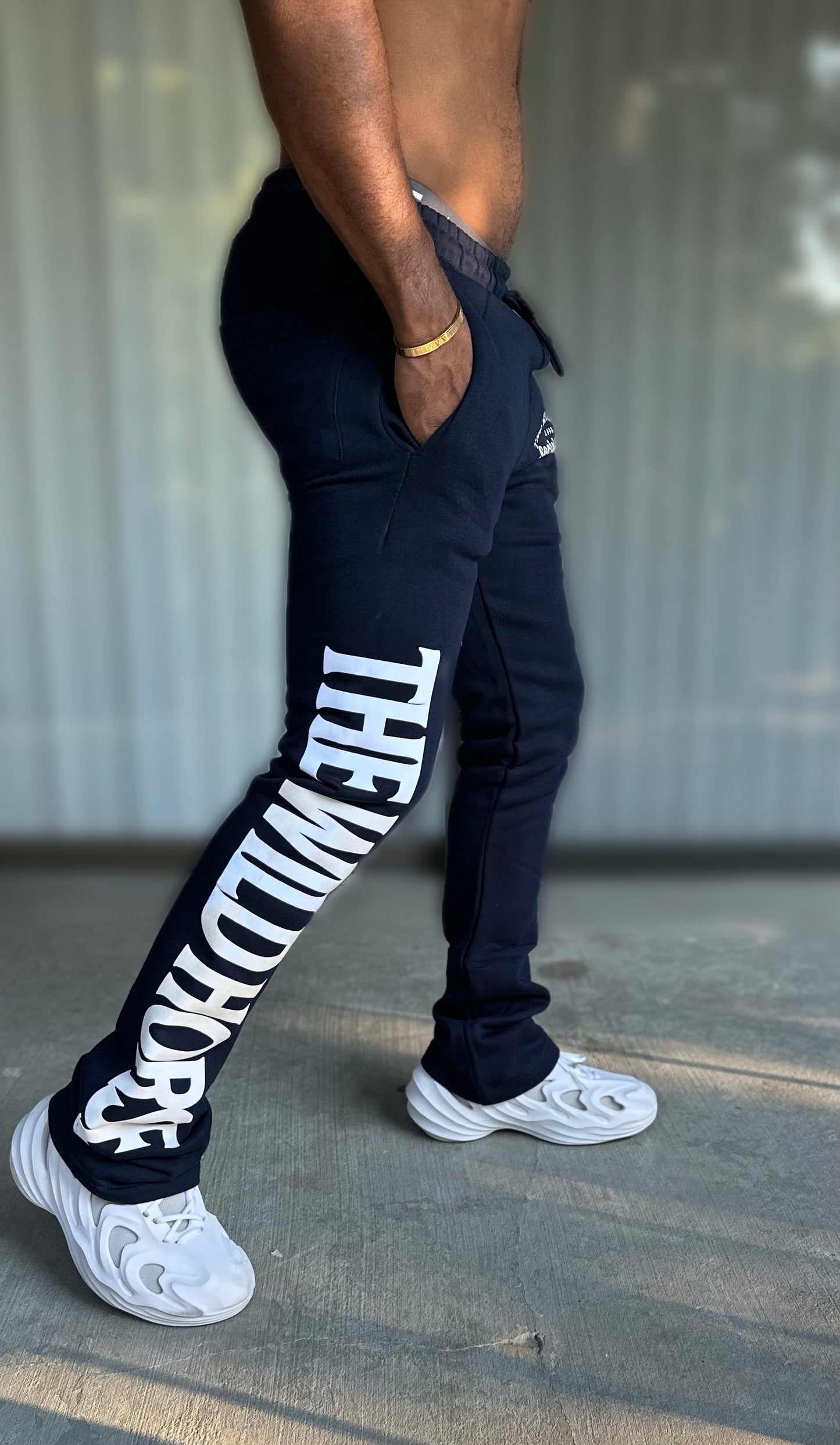 Navy Blue skinny stack set