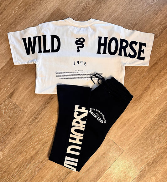 Navy Blue skinny stack set