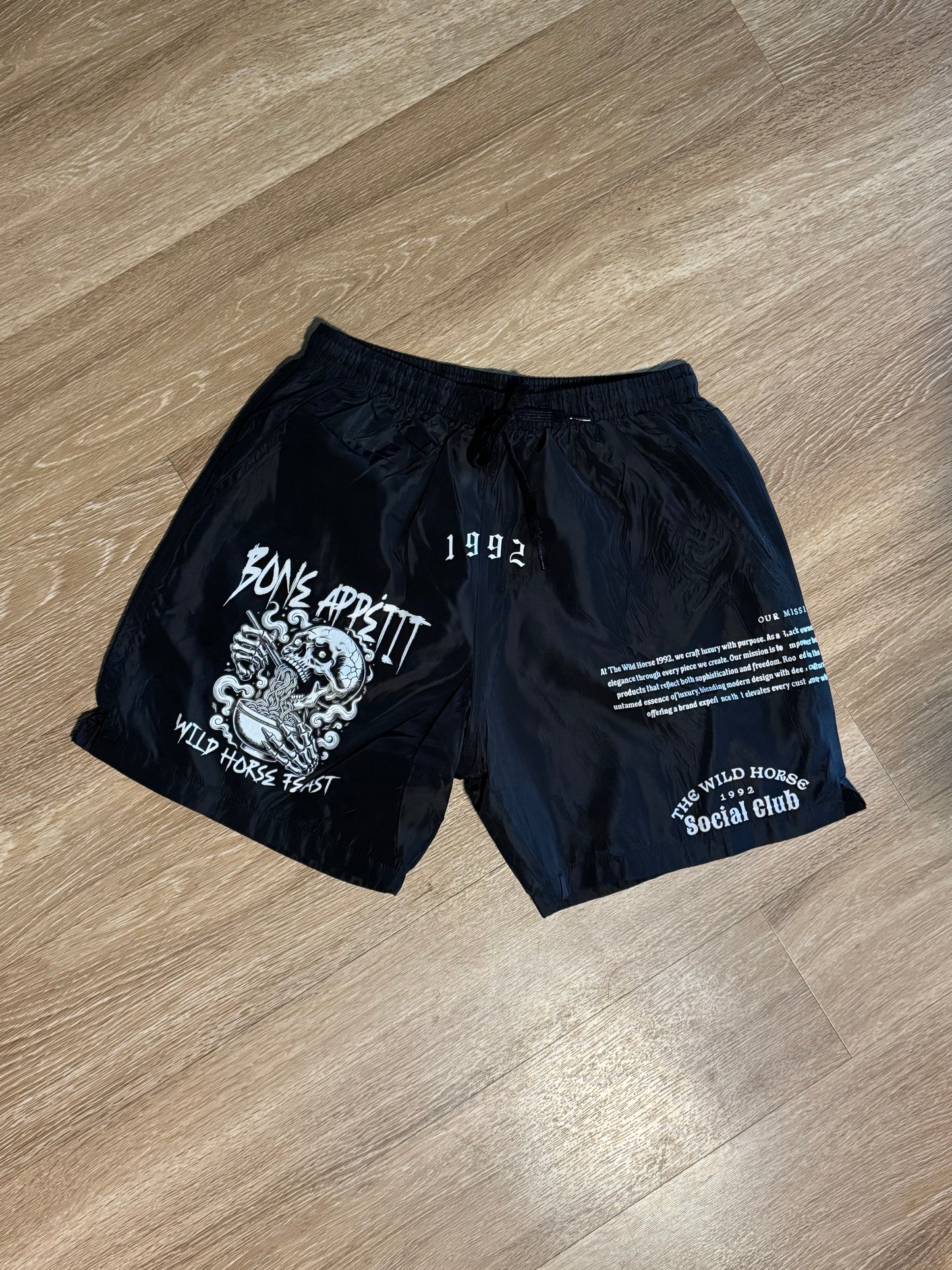 Bone appetite shorts
