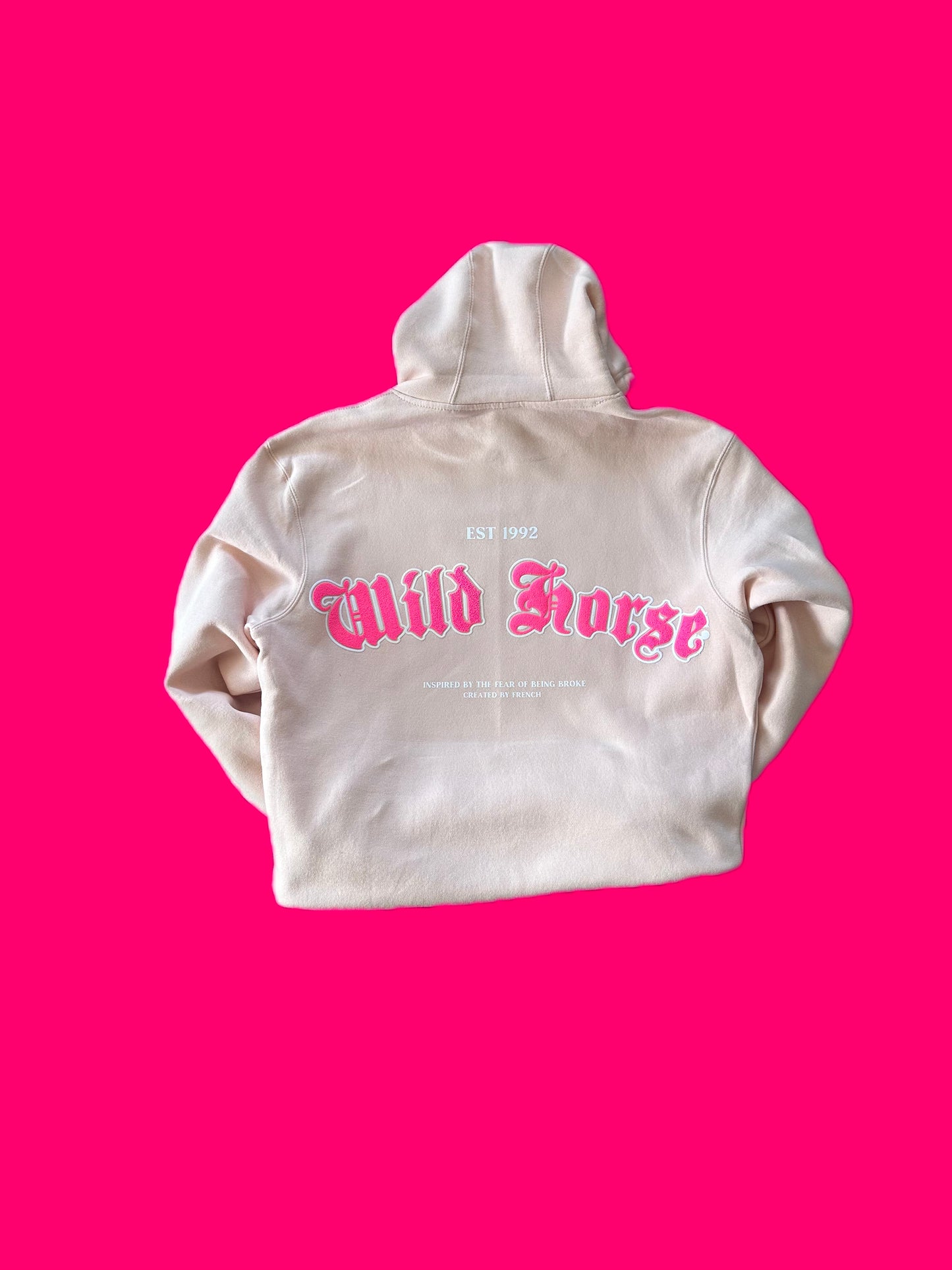 Hot Pink Wild Horse Hoodie