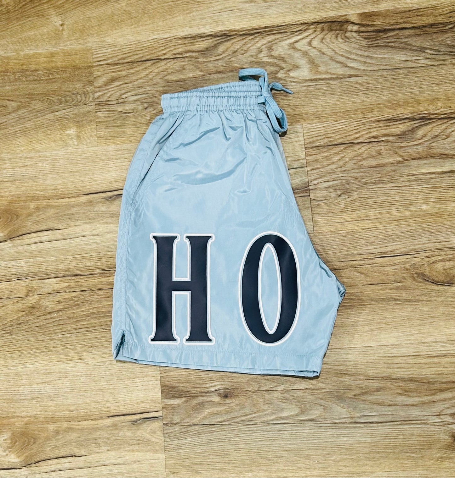 Horse shorts blue