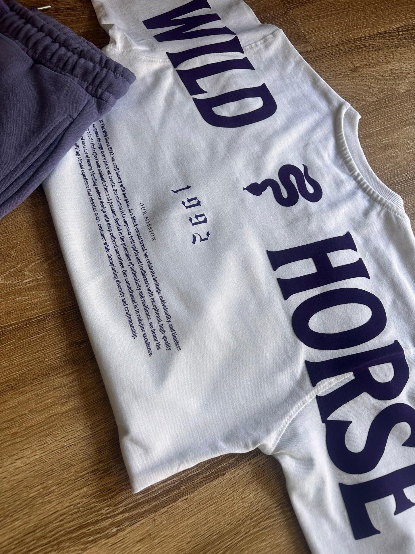 Lavender skinny stack set