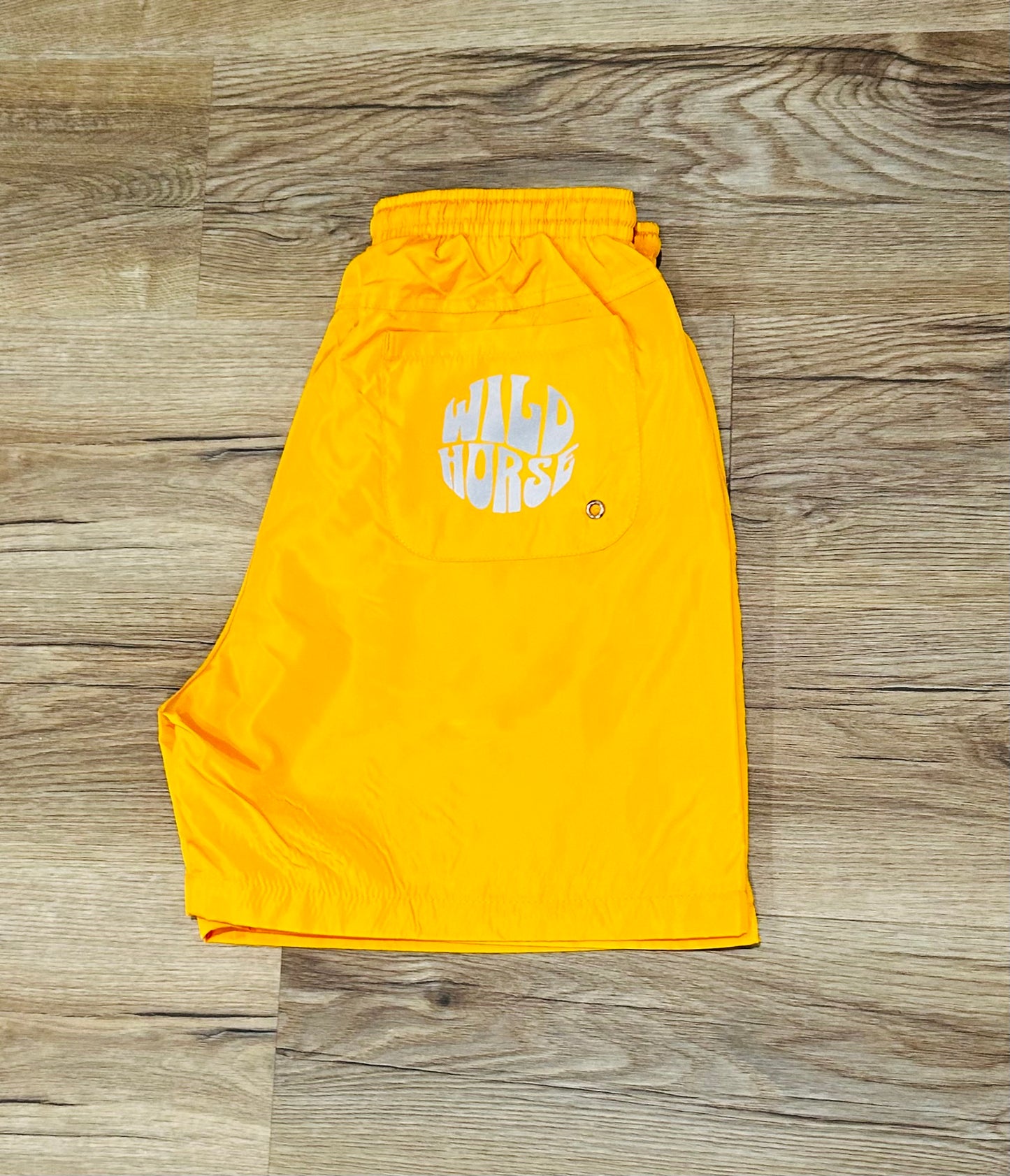 Horse shorts yellow